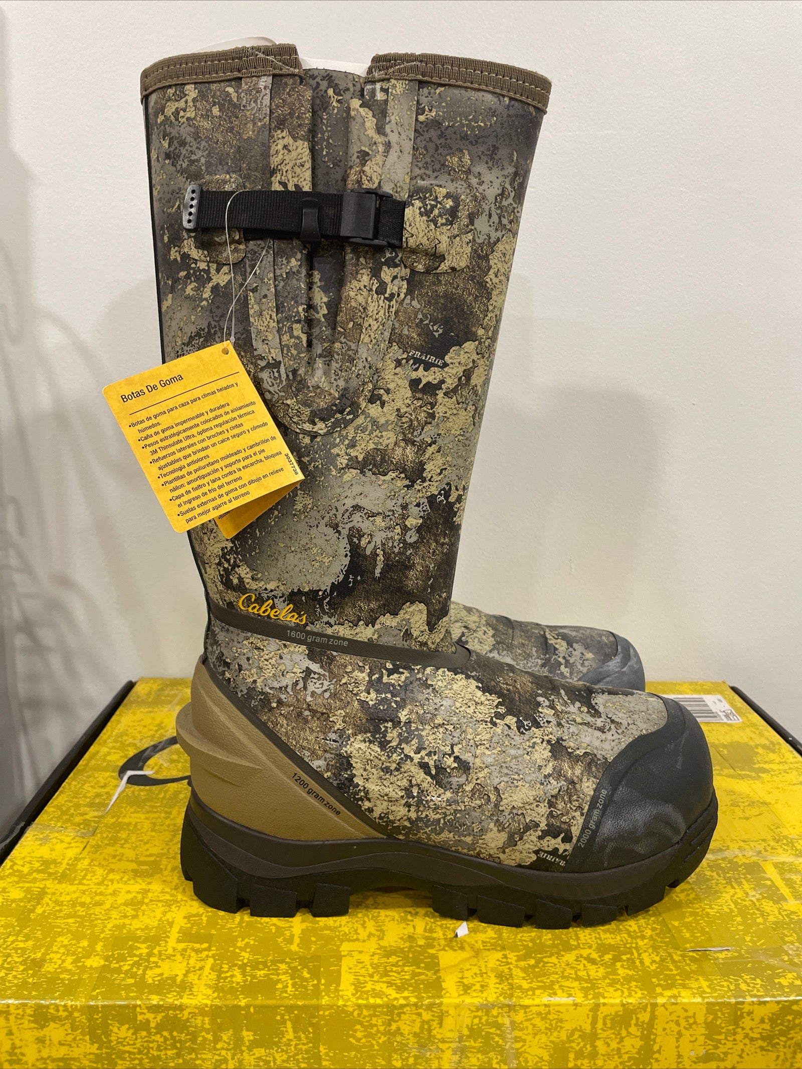 Cabela's 1200 gram rubber boots hotsell