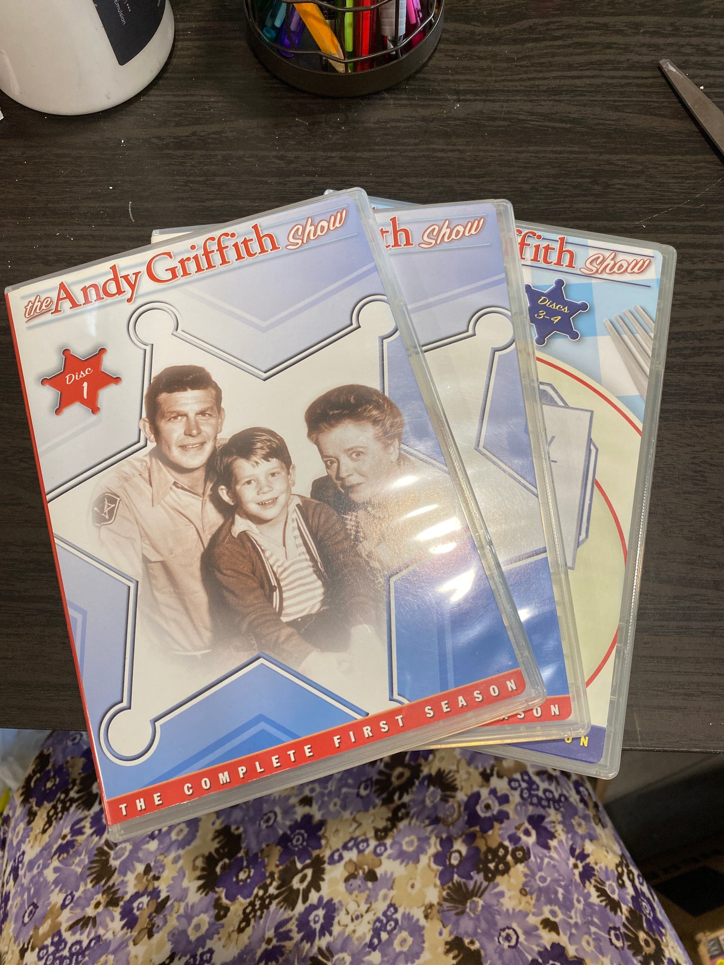 (1617) Disc 1, 2, 3, and 4 of Andy Griffith