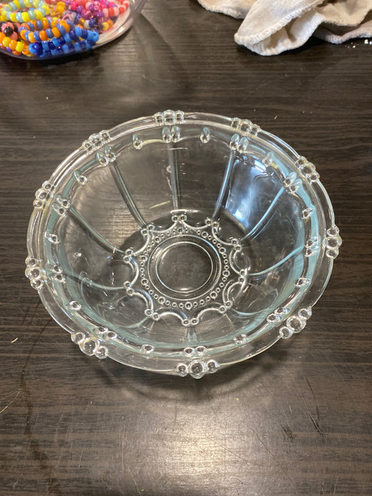 (1859) glass bowl with simple design