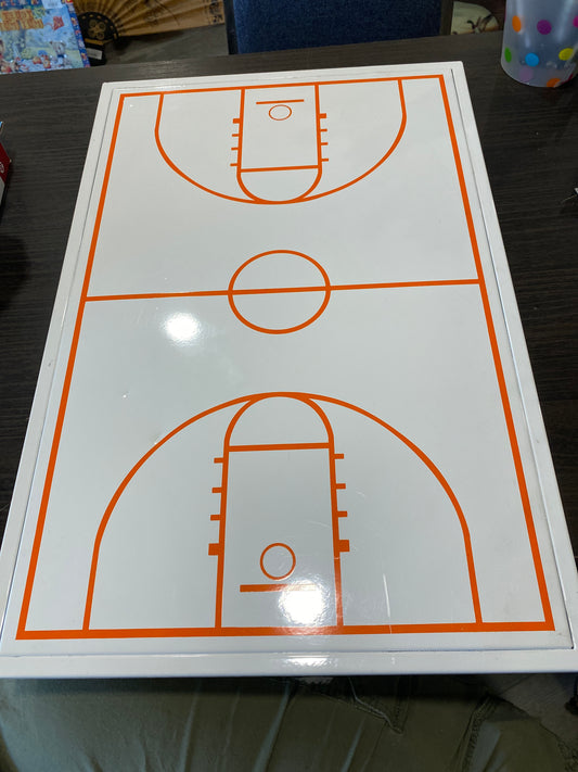 (1726) booth #282 erasable basketball plan board