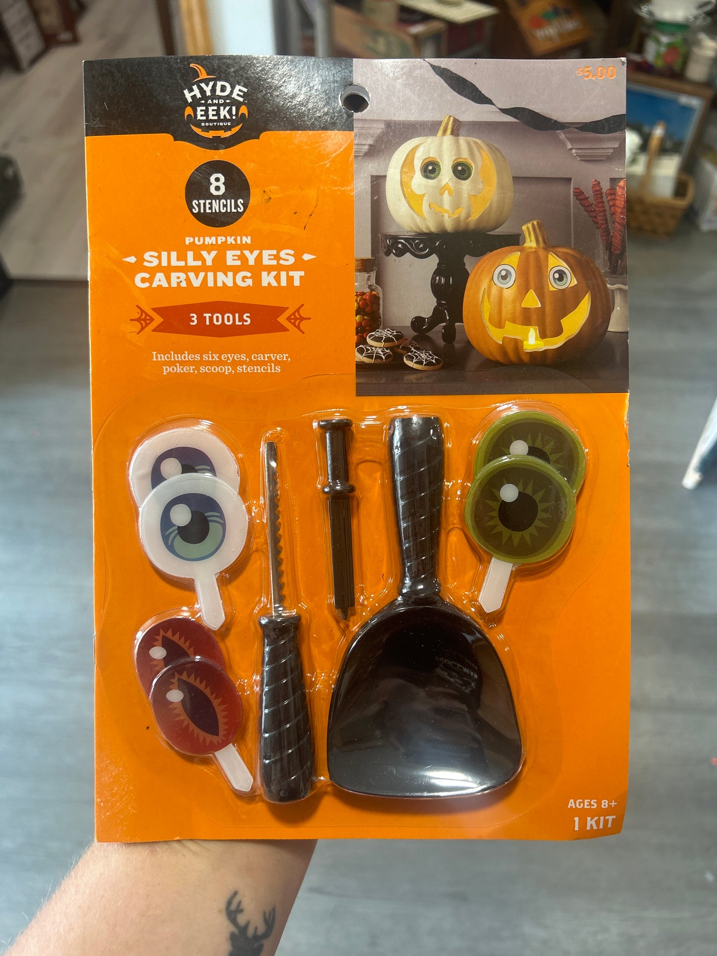 (2078)Silly Eyes Carving Kit