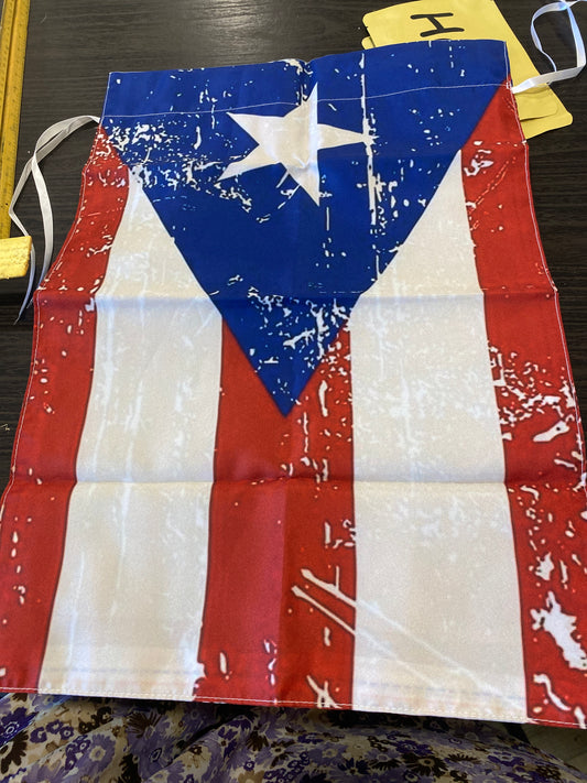 (1675) Puerto Rico flag Decor