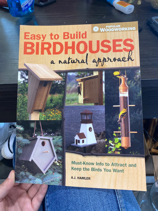 (1429) easy to build birdhouses book