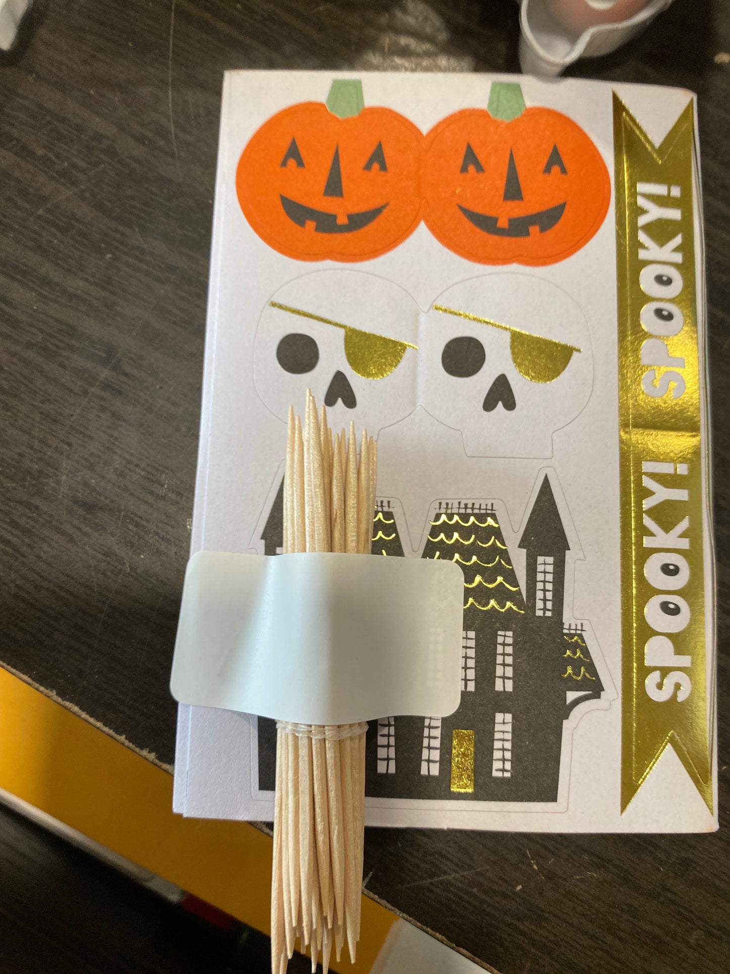 (1900) Halloween cake topper diy kit