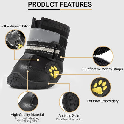 Ace Row Dog boots