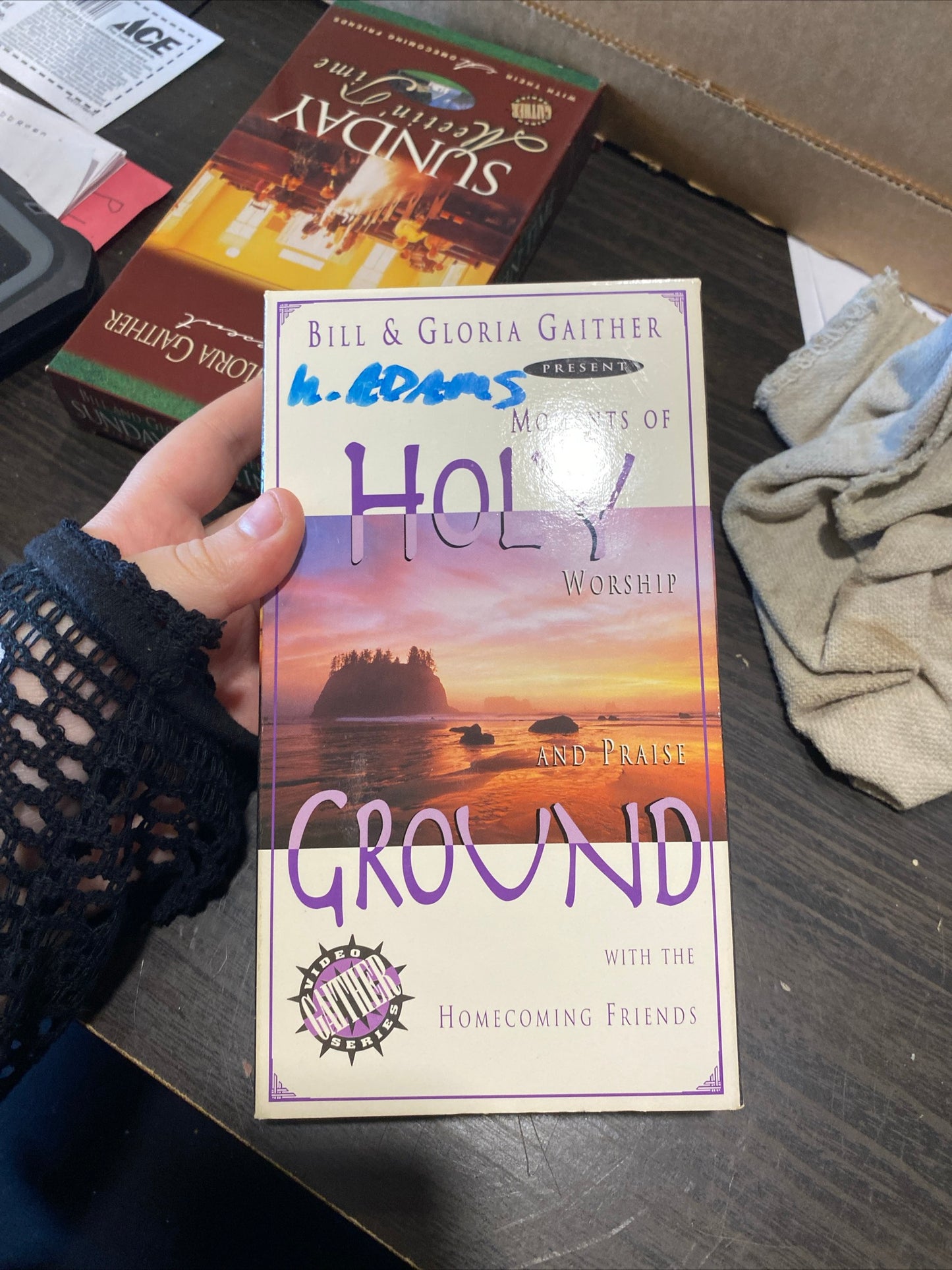 (1039) holy ground vhs