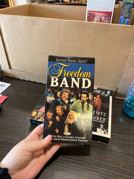 (1064) freedom band vhs