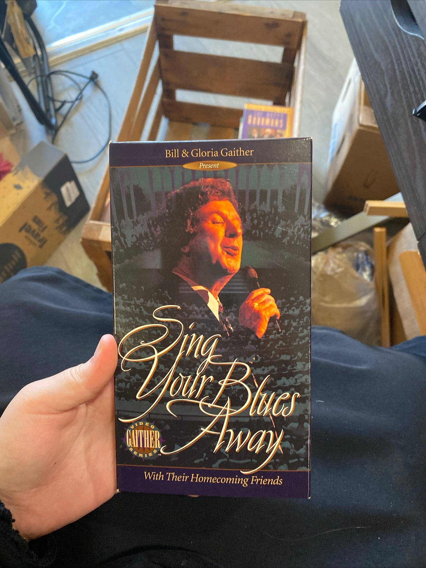 (1079) sing your blues away vhs