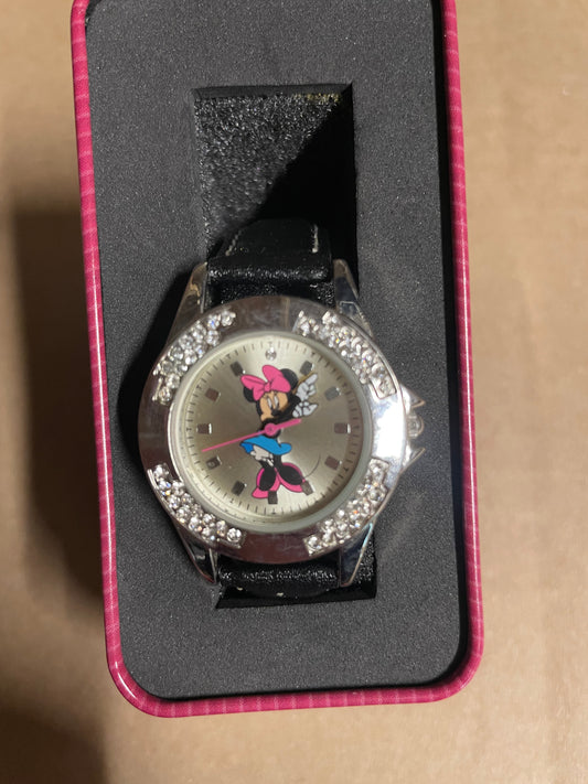 Disneys Minnie Mouse MXBerger Watch with Gem stones