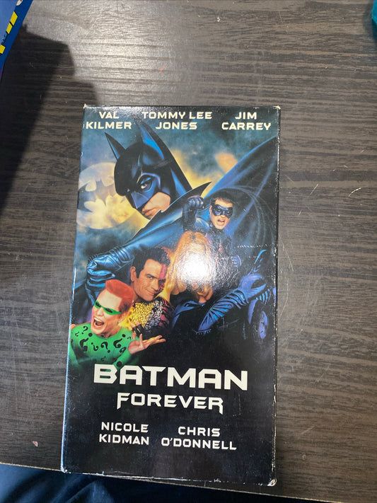 (1092) Batman forever vhs