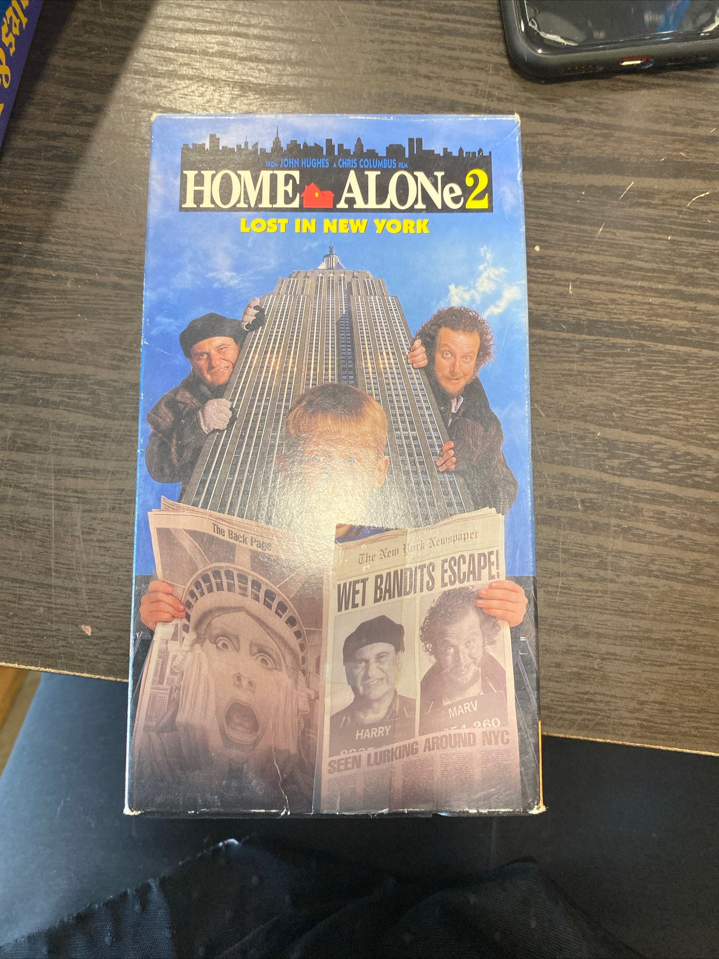 (1094) home alone 2 vhs