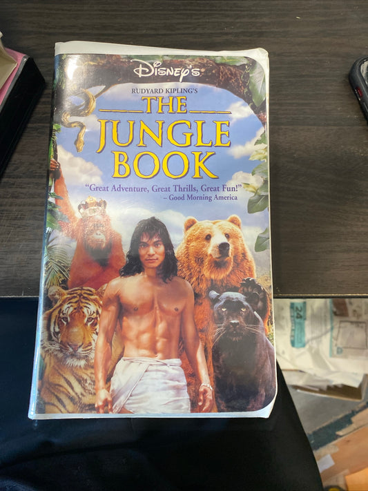 (1097) the jungle book vhs