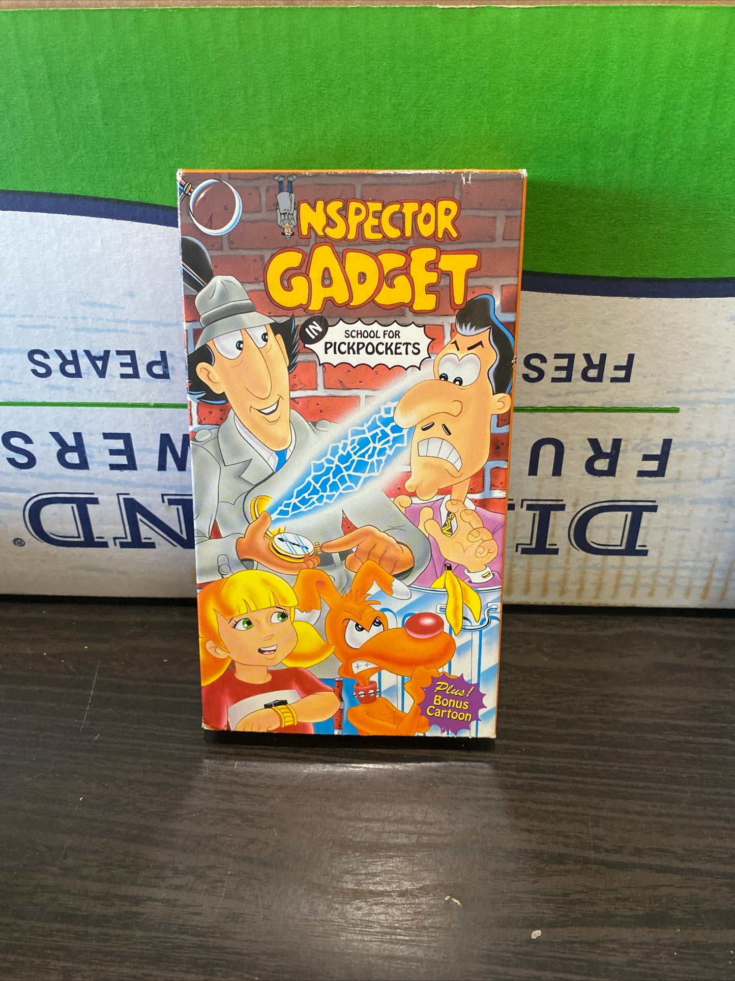 (1115) inspector gadget vhs