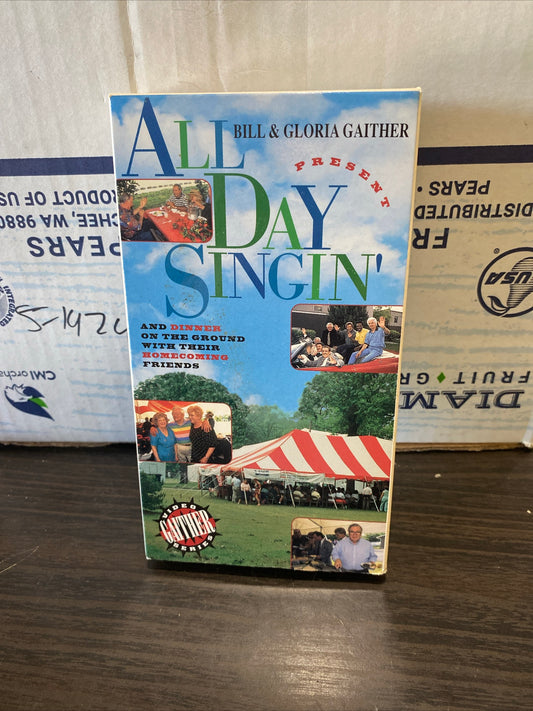 (1139) all day singin vhs