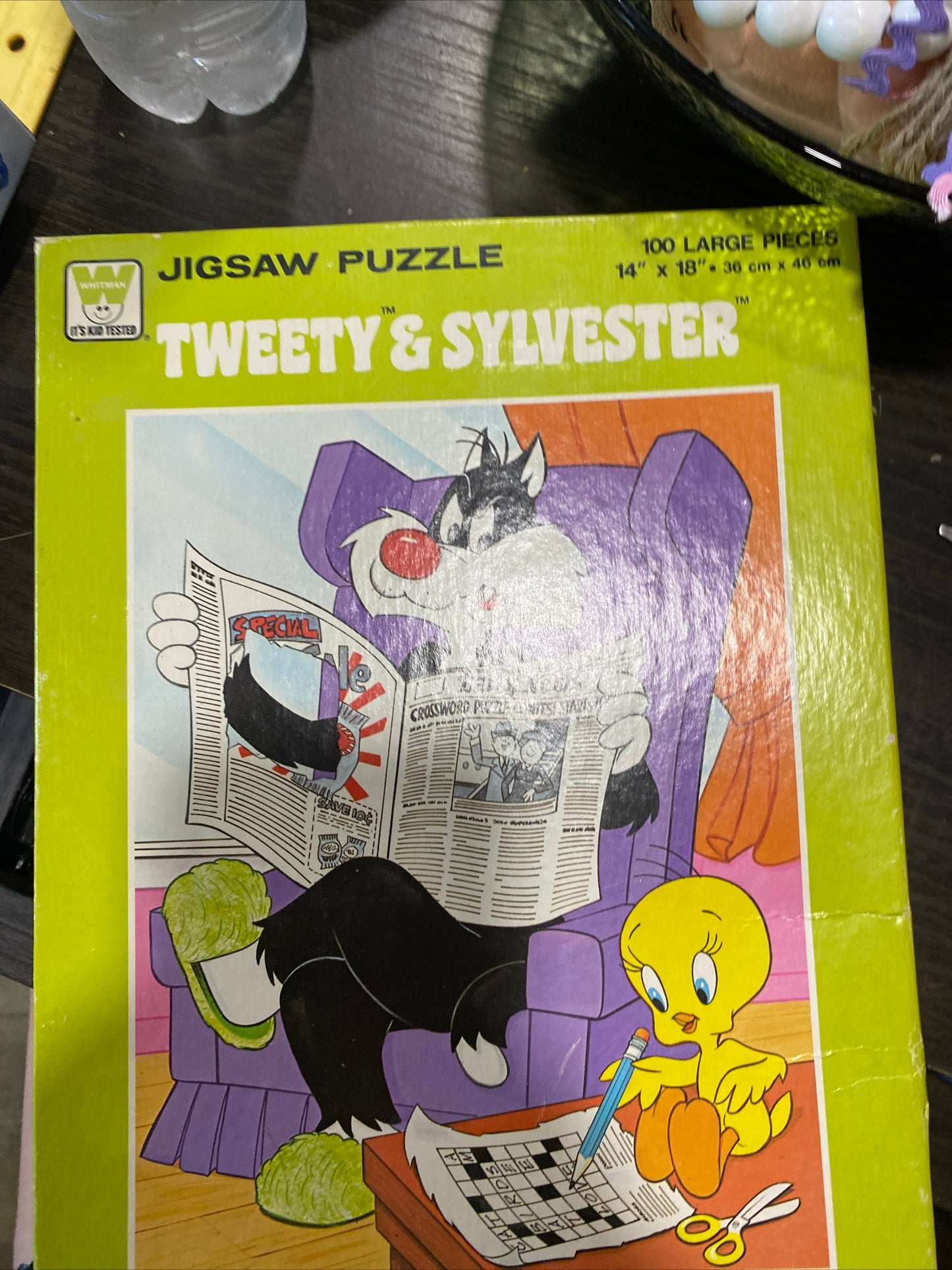 (1532) tweety and Sylvester puzzle