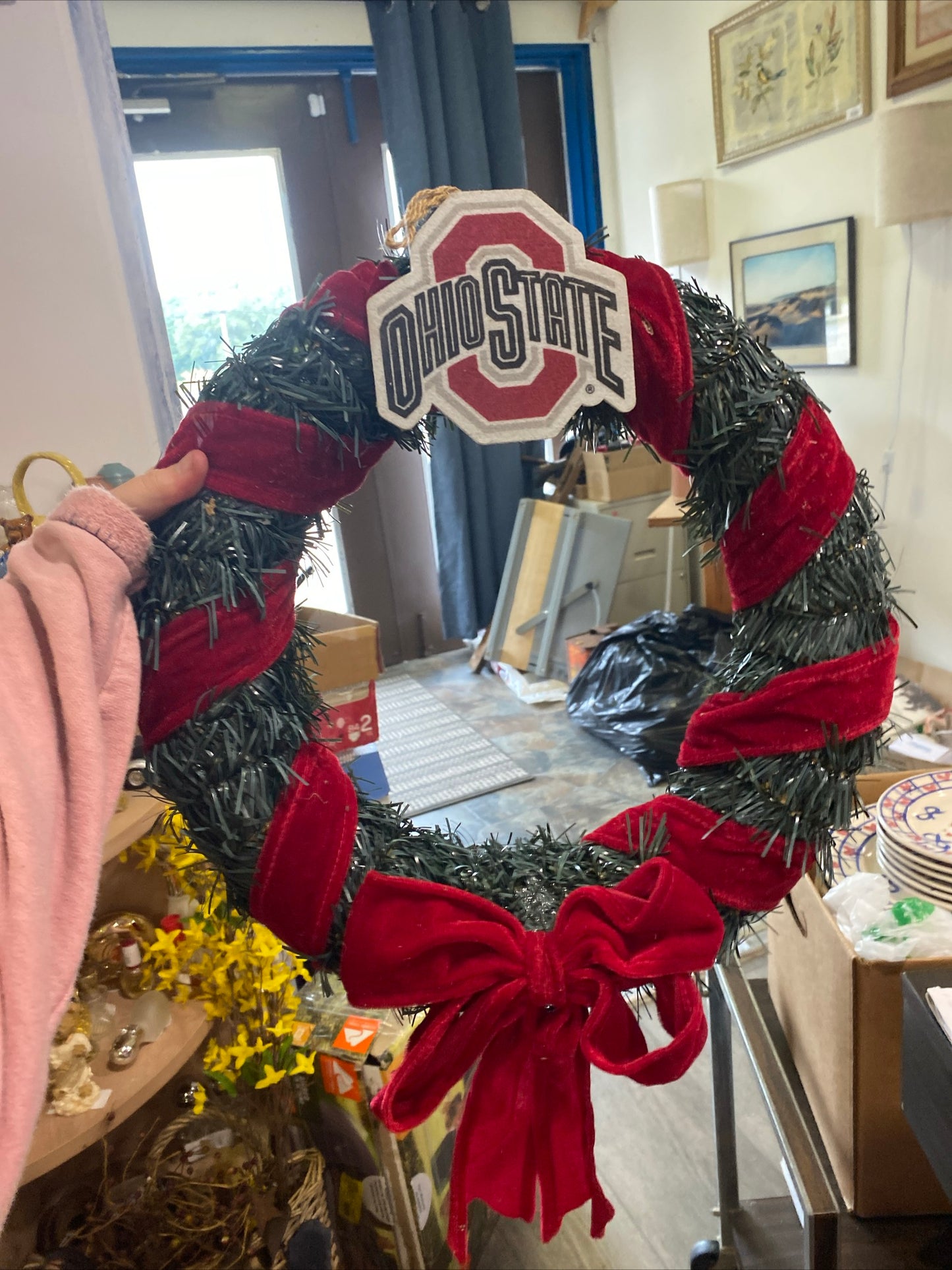 (1694) Ohio state Wreath