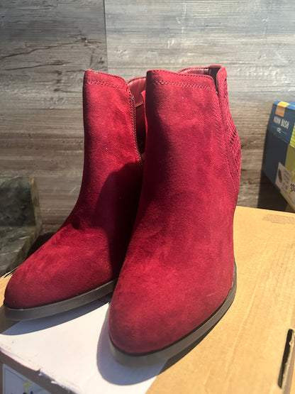 Jessica Boots -Burgundy -(009)