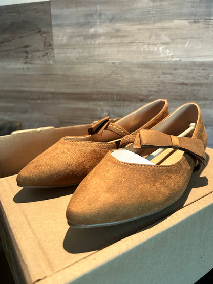 Journee -Tan Ballet Flats(029)