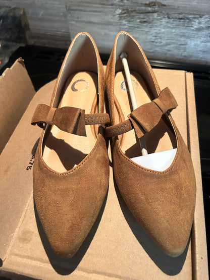 Journee -Tan Ballet Flats(029)