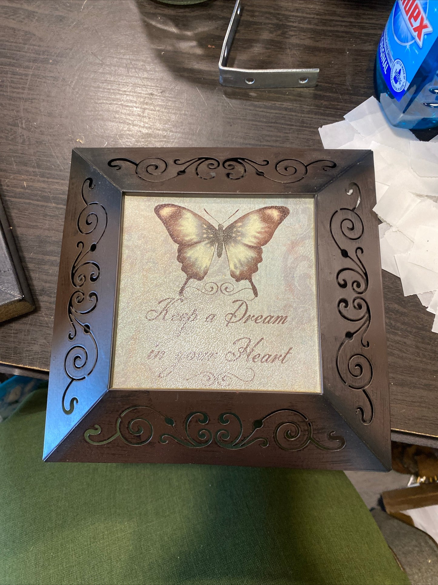 (1807) butterfly wall decor quote