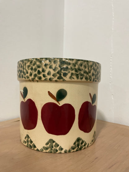 Apple Candle holder/pot (171)