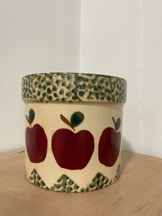 Apple Candle holder/pot (171)