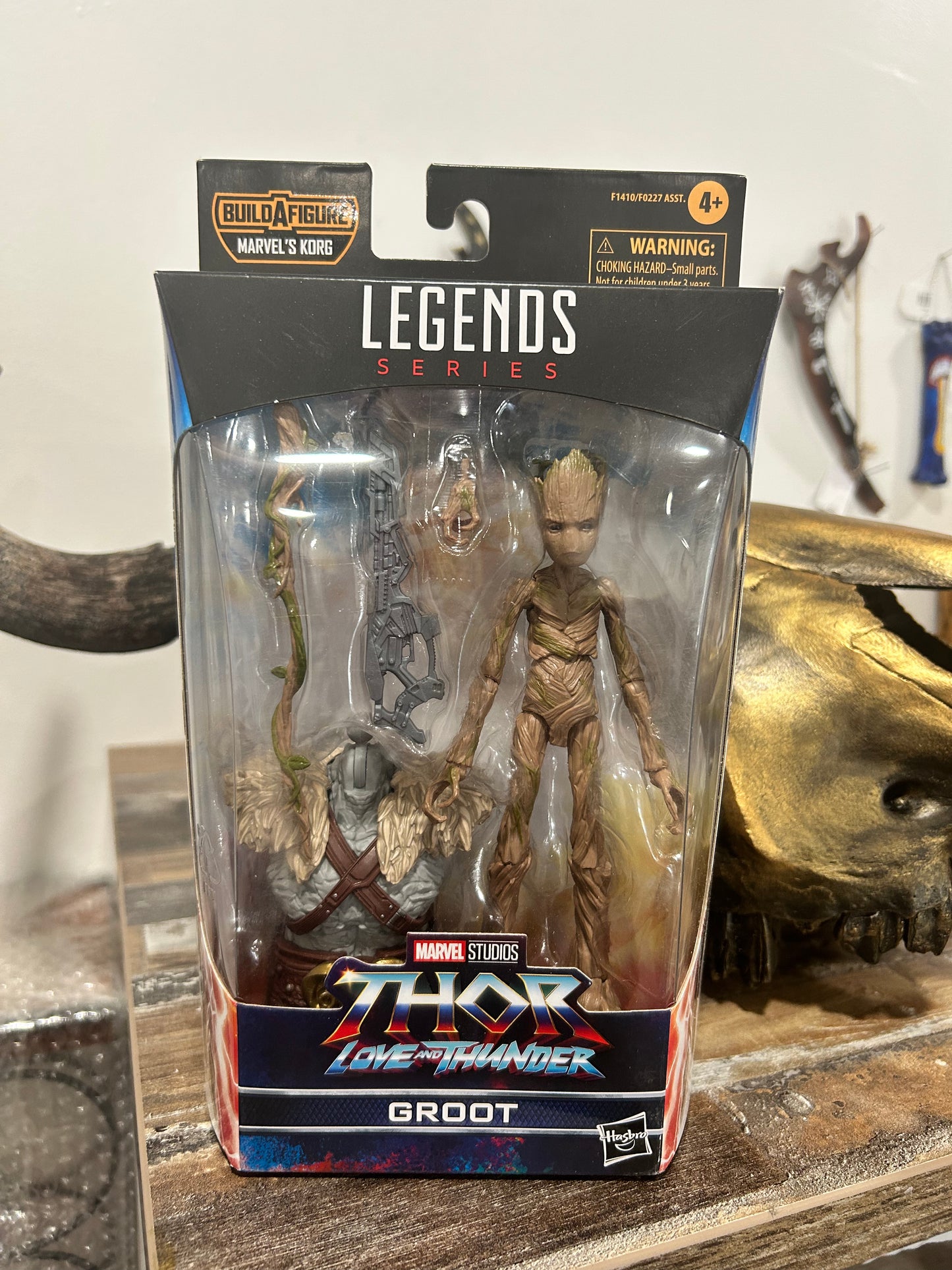 Groot Marvel Legends Teen Thor Love and Thunder 6” Action Figure Korg BAF-(314)