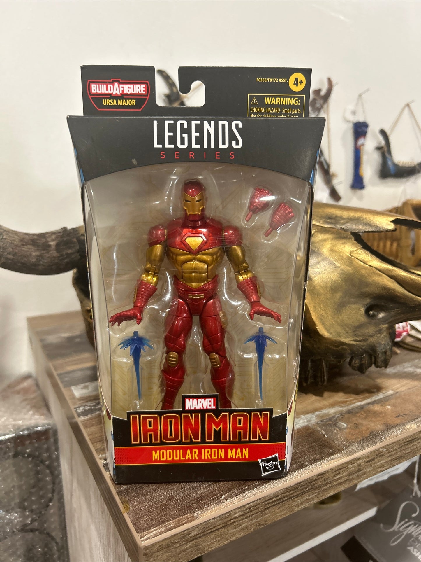 Marvel Legends Comic MODULAR IRON MAN 6-Inch Action Figure by HASBRO-(322)