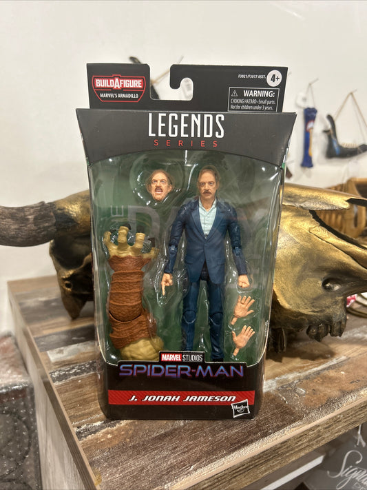 Marvel Legends Series J. Jonah Jameson 6-inch Collectible Action Figure Toy- (327)