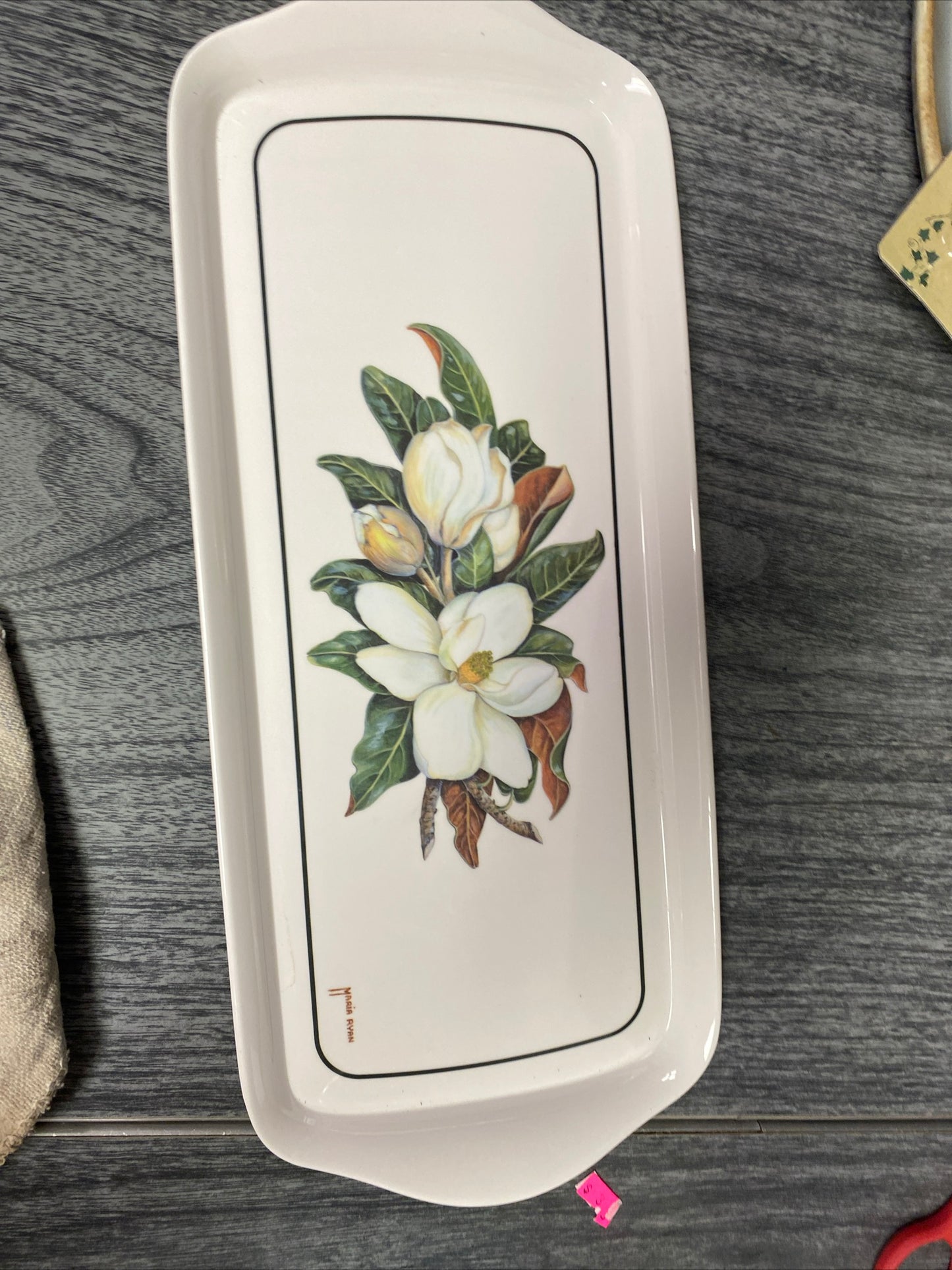 (2032) Maria Ryan magnolia serving tray