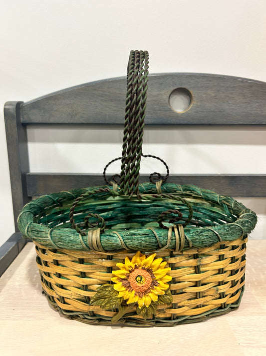 Sunflower basket -(359)