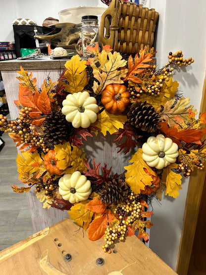 (382)-Pumpkin reef Decor