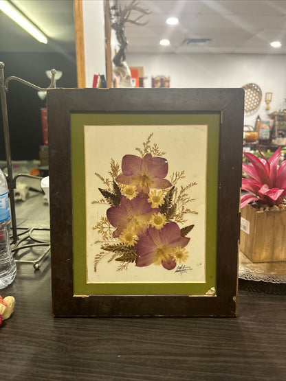 (422) pressed flowers picture