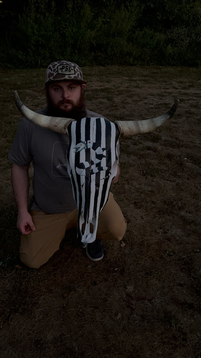 Beetle juice steer skull