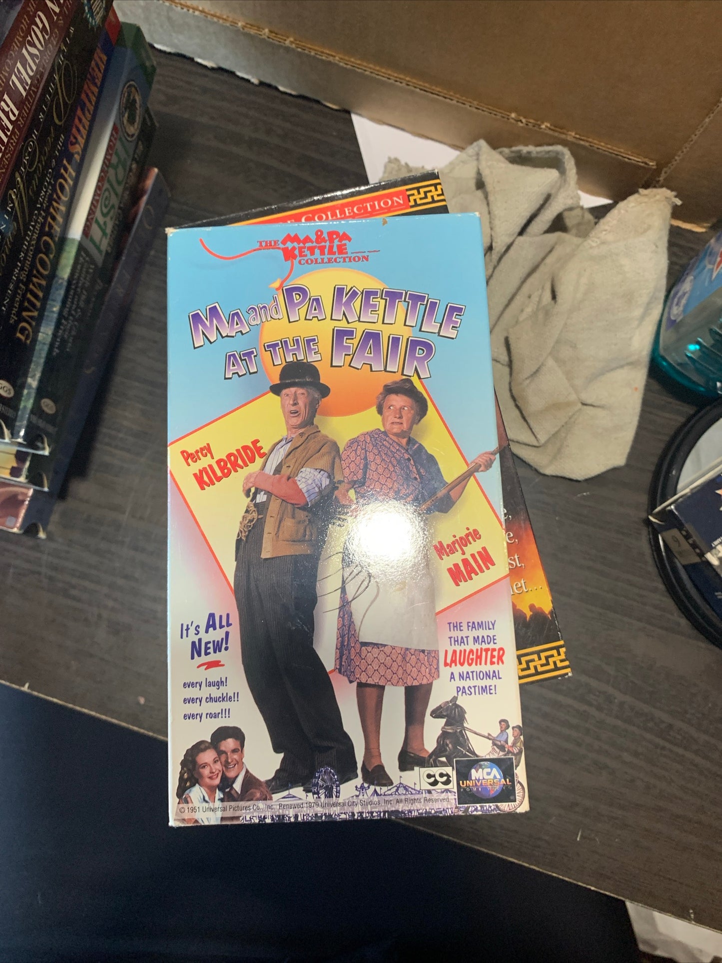 (1045) ma and pa kettle vhs