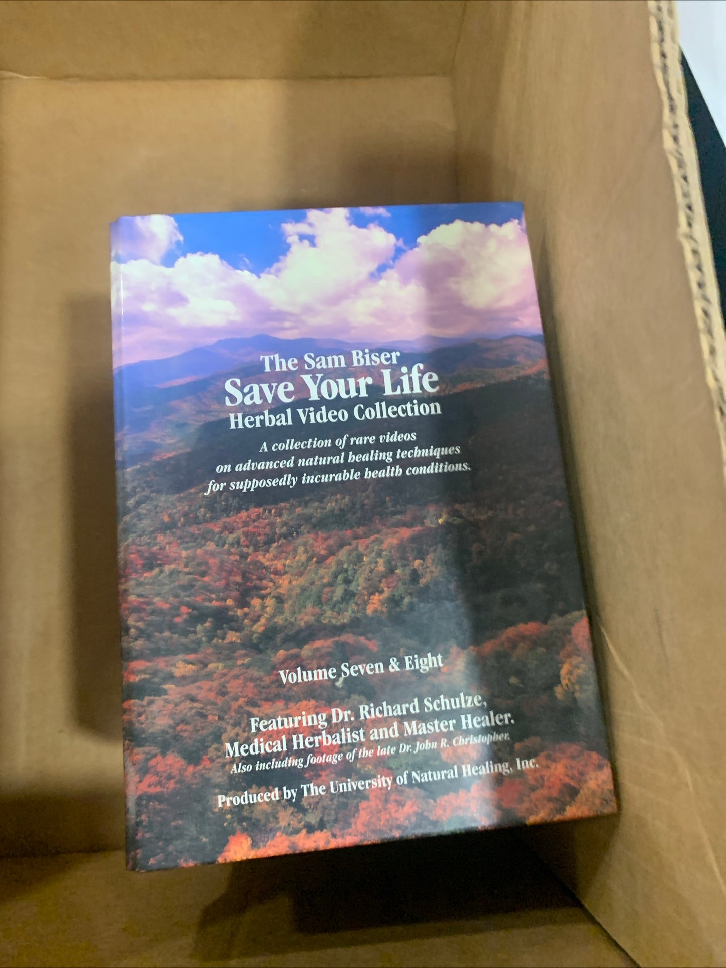 (1170) herbal save your life vhs