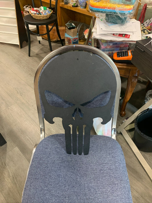 (1304) punisher metal decor