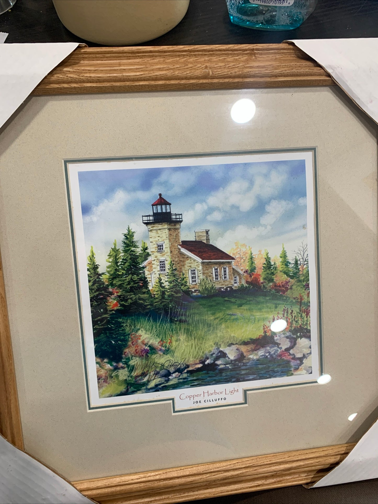 (1331) Joe cilluffo harbor light print