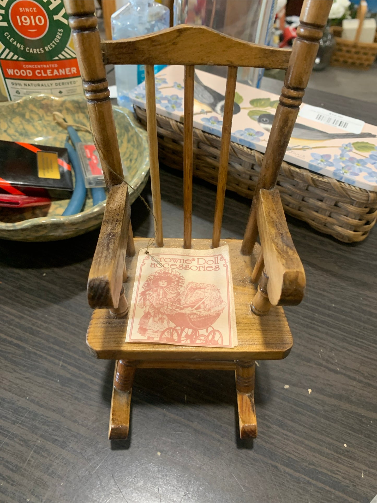 (1982) doll rocking chair