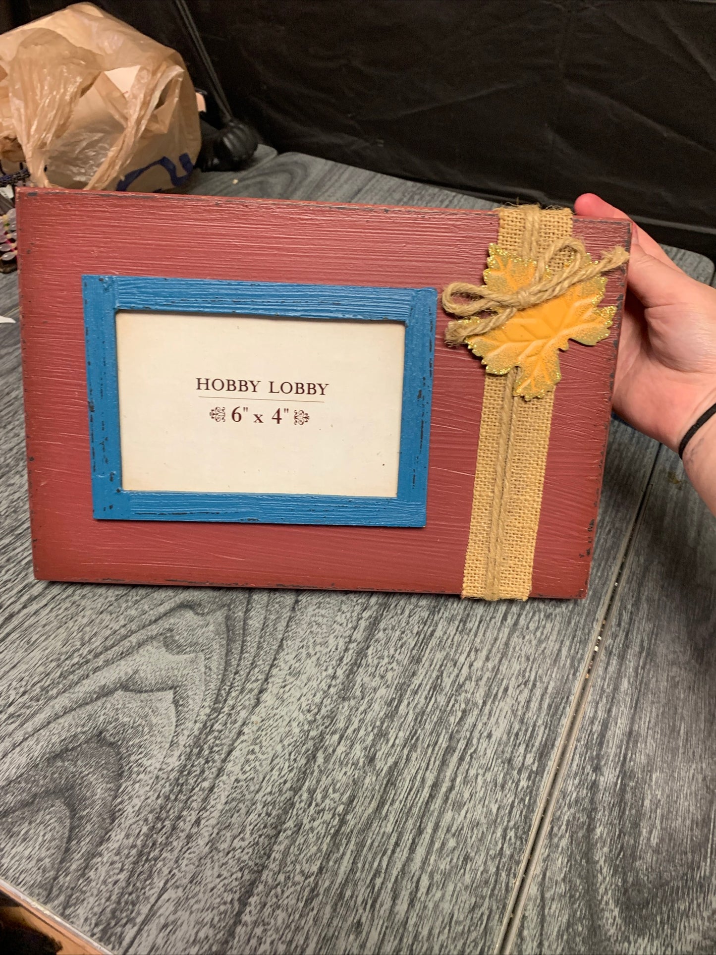 (2074) hobby lobby fall picture frame